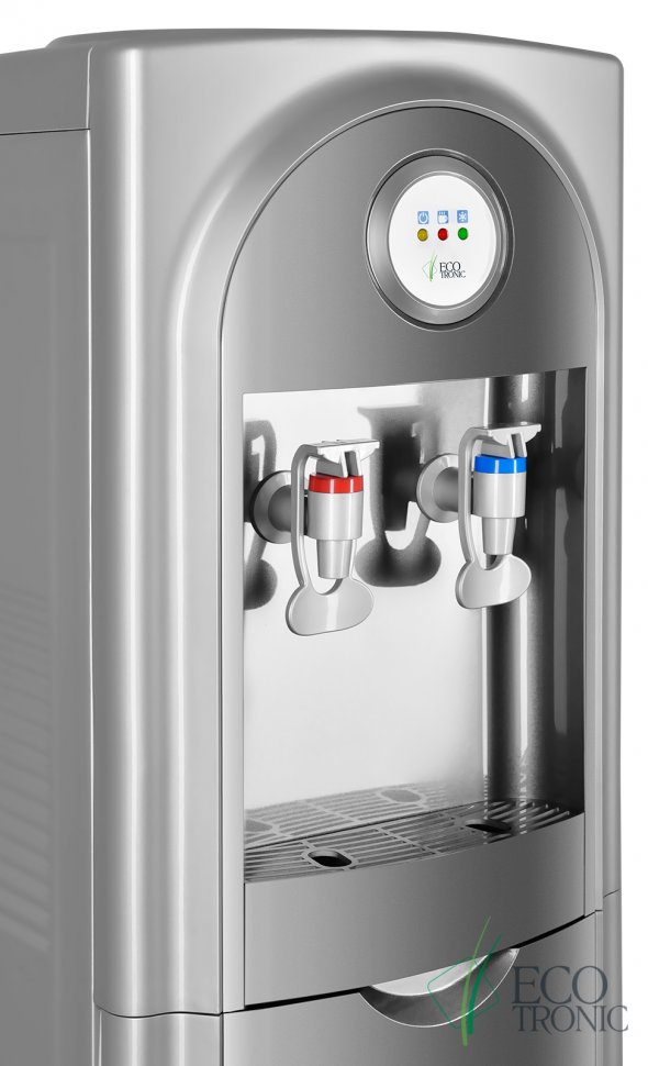 Кулер для воды Ecotronic C21-LC Grey со шкафчиком компрессорный