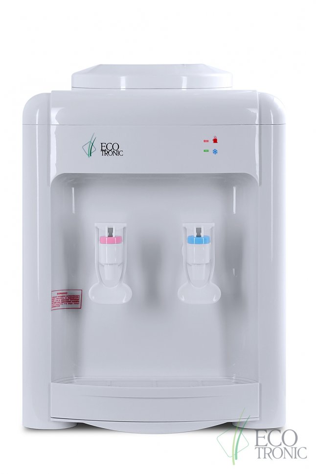 Кулер для воды Ecotronic H2-TE белый настольный электронный