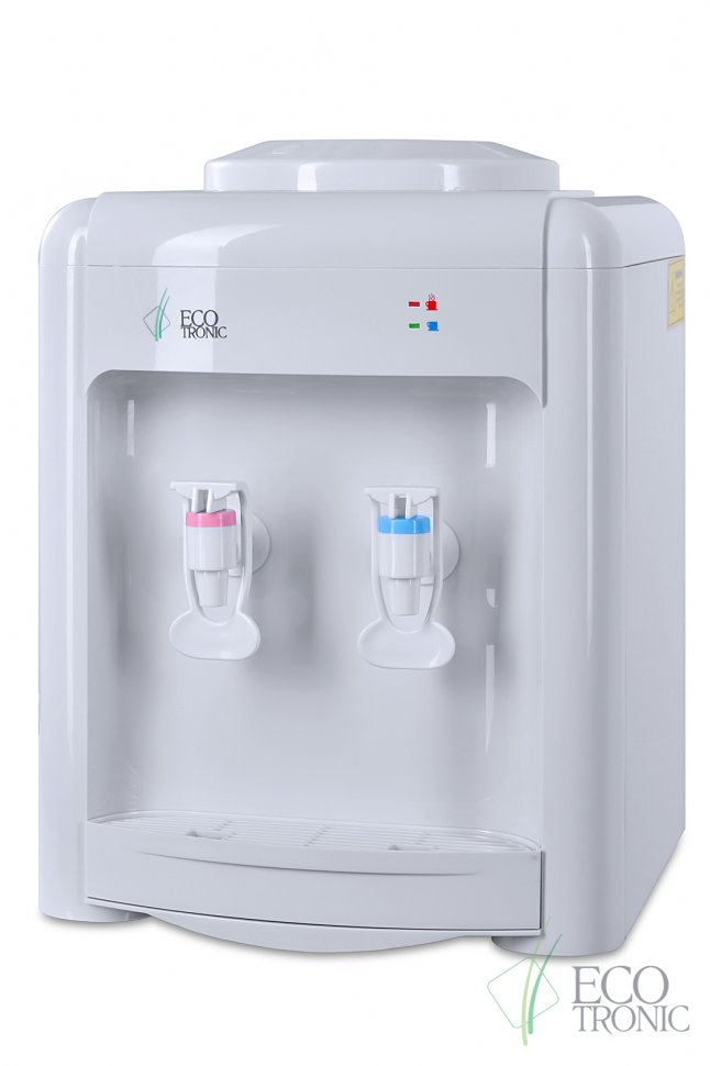 Кулер для воды Ecotronic H2-TE белый настольный электронный