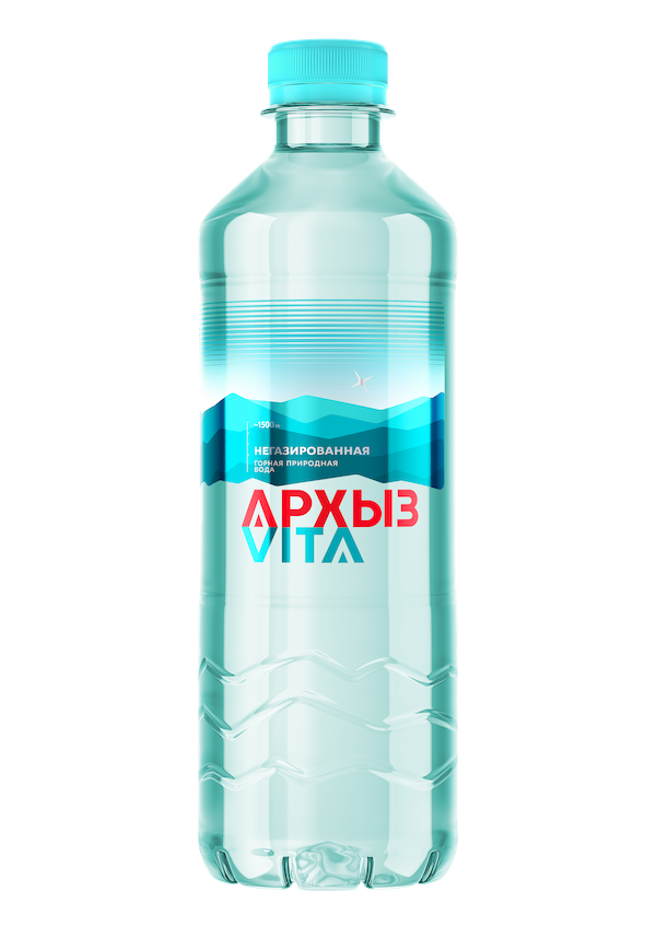 Архыз Vita Газ, 0,5 л. (12 шт. в упак.)