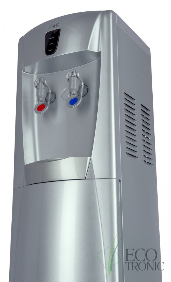 Кулер для воды Ecotronic G31-LCE Silver со шкафчиком электронный