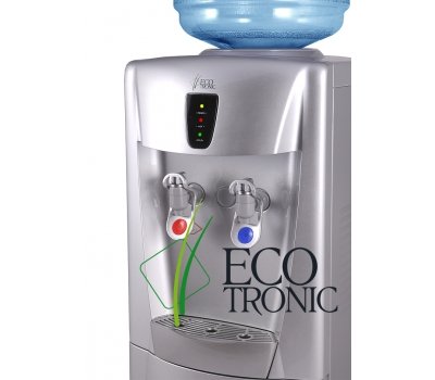 Кулер для воды Ecotronic G31-LCE Silver со шкафчиком электронный
