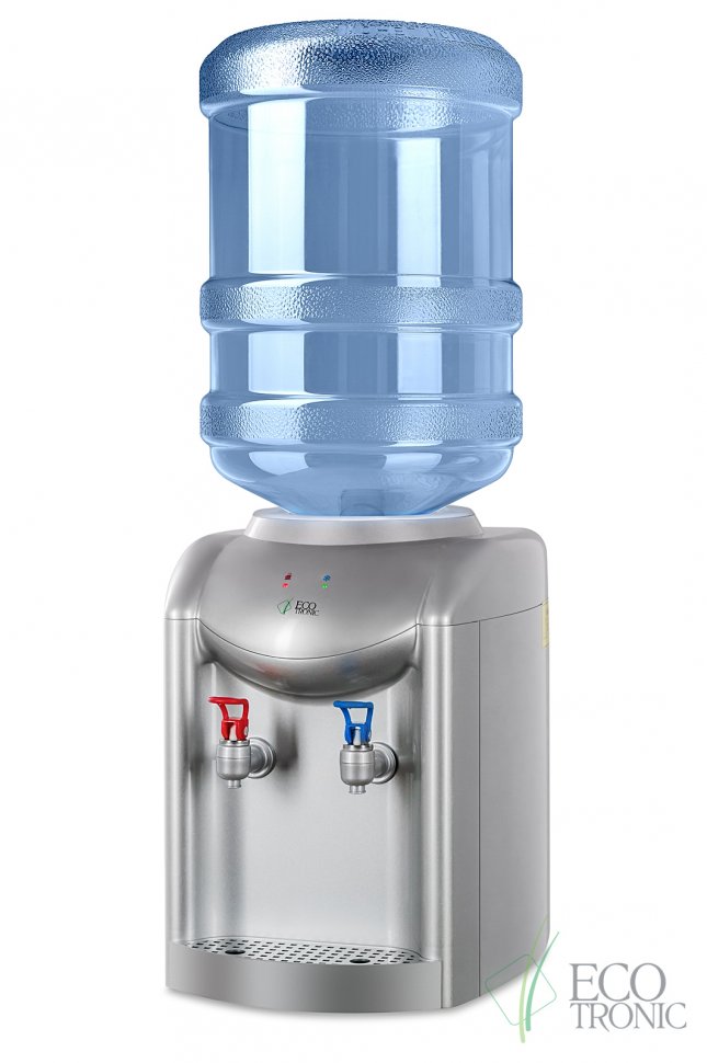 Кулер для воды Ecotronic K1-TE серебро настольный электронный