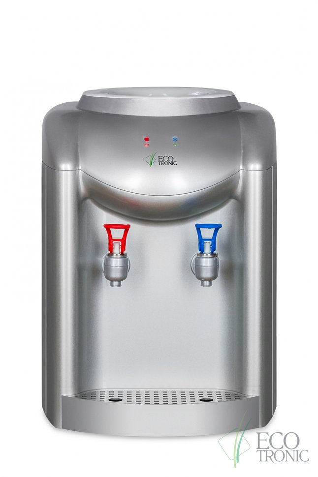 Кулер для воды Ecotronic K1-TE серебро настольный электронный