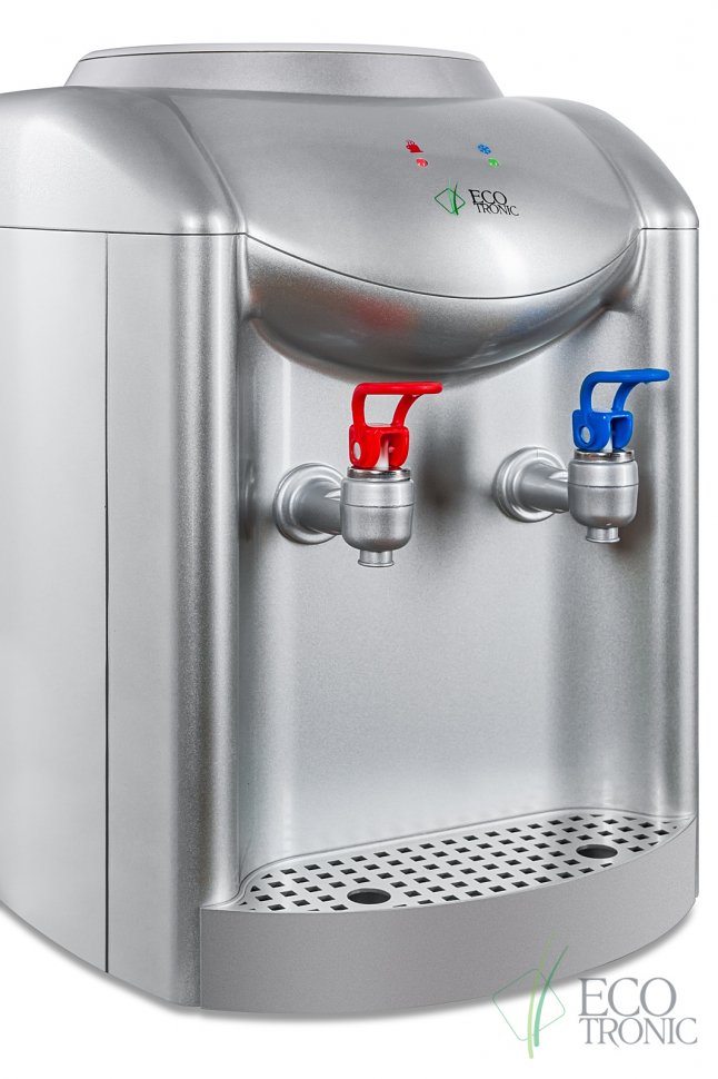 Кулер для воды Ecotronic K1-TE серебро настольный электронный