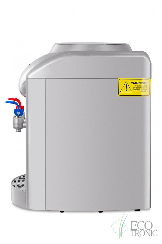 Кулер для воды Ecotronic K1-TE серебро настольный электронный