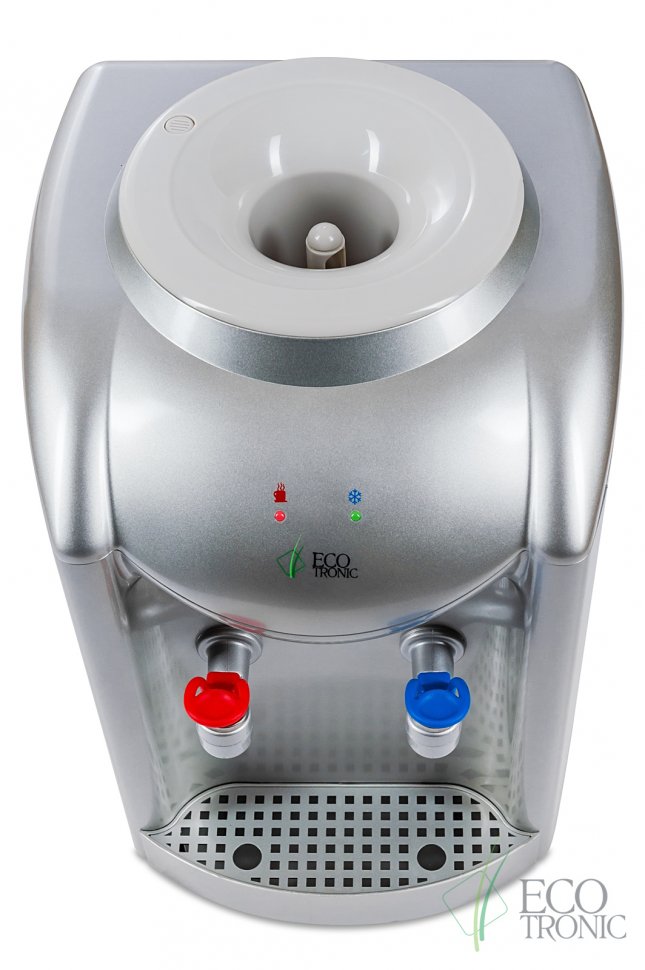 Кулер для воды Ecotronic K1-TE серебро настольный электронный