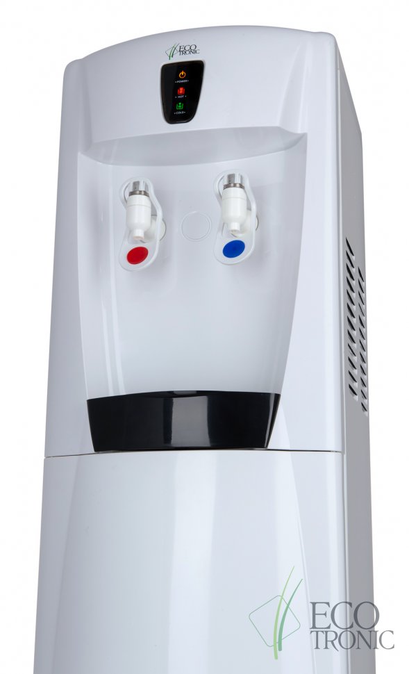 Кулер для воды Ecotronic G31-LCE White со шкафчиком электронный