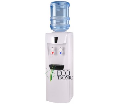 Кулер для воды Ecotronic G31-LCE White со шкафчиком электронный