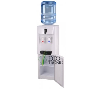 Кулер для воды Ecotronic G31-LCE White со шкафчиком электронный