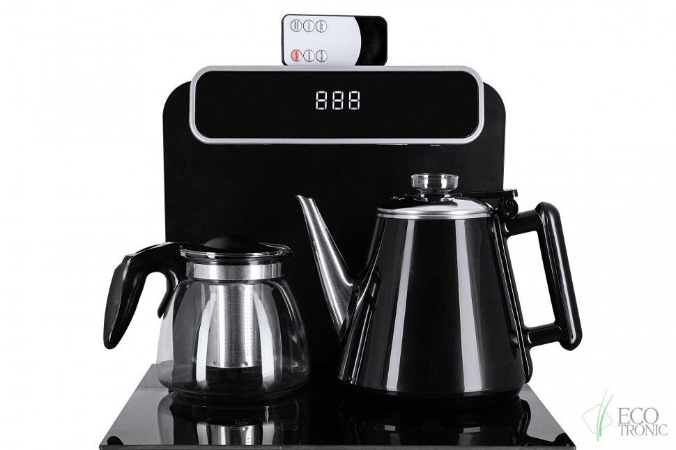 Кулер с чайным столиком Тиабар Ecotronic TB10-LNR black