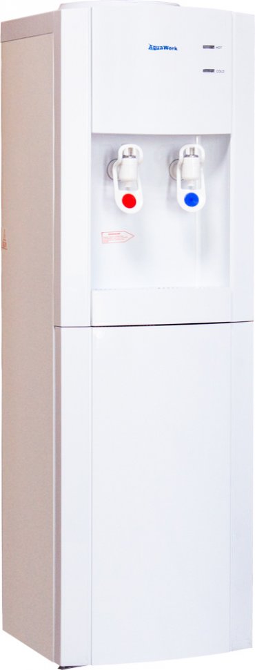 Кулер для воды Aqua Work V901 белый со шкафчиком компрессорный