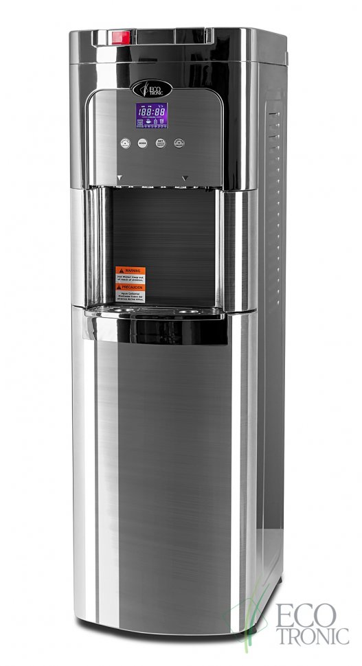 Кулер для воды Ecotronic C11-LXPM хром с нижней загрузкой компрессорный