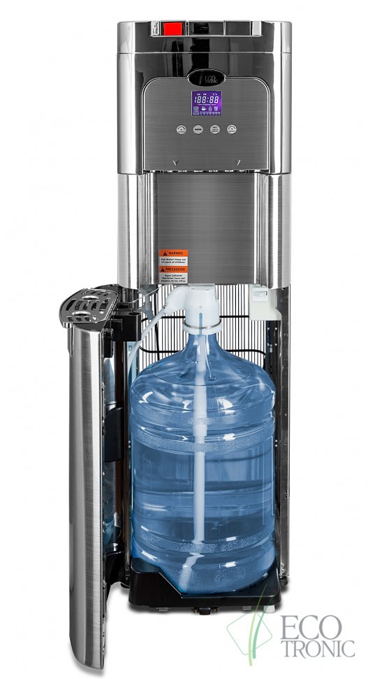 Кулер для воды Ecotronic C11-LXPM хром с нижней загрузкой компрессорный