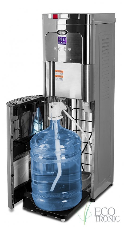 Кулер для воды Ecotronic C11-LXPM хром с нижней загрузкой компрессорный