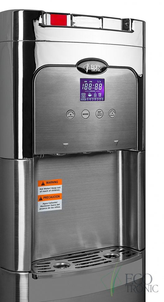 Кулер для воды Ecotronic C11-LXPM хром с нижней загрузкой компрессорный