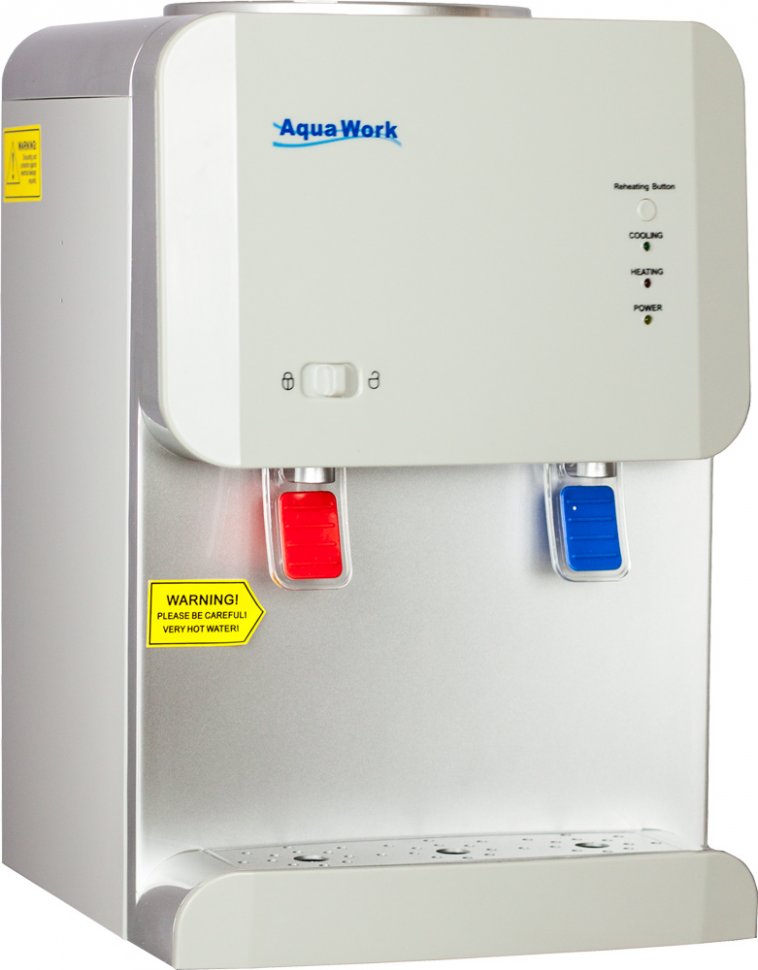 Кулер для воды Aqua Work 105-TD белый настольный электронный