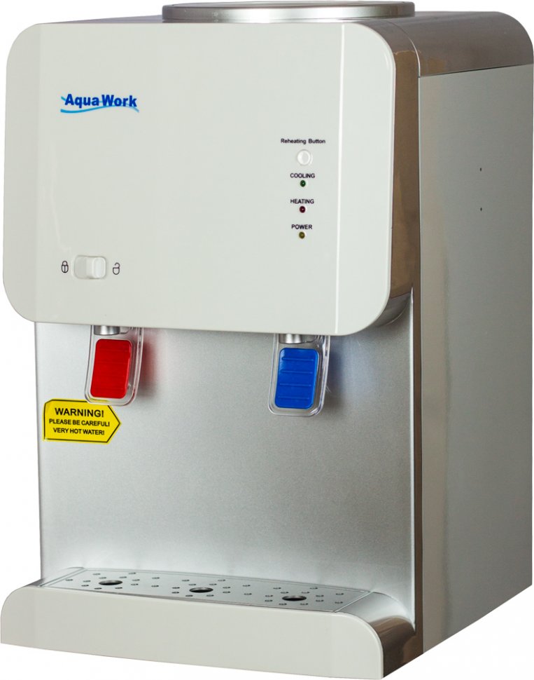 Кулер для воды Aqua Work 105-TD белый настольный электронный