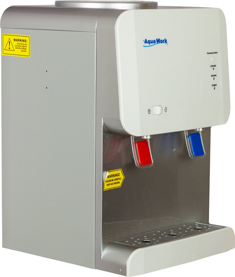 Кулер для воды Aqua Work 105-TD белый настольный электронный