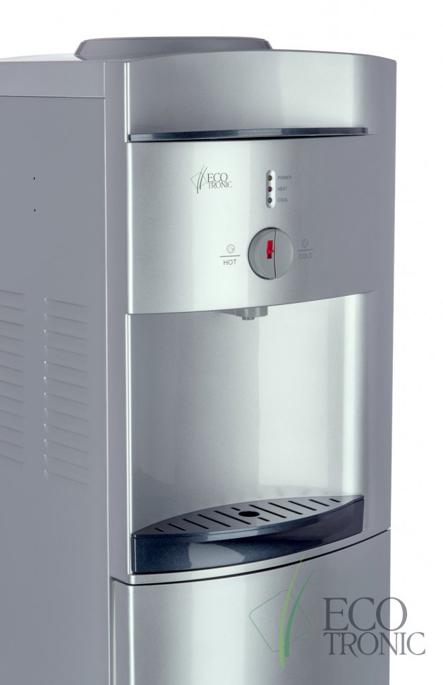 Кулер для воды Ecotronic G41-LCE Silver со шкафчиком электронный