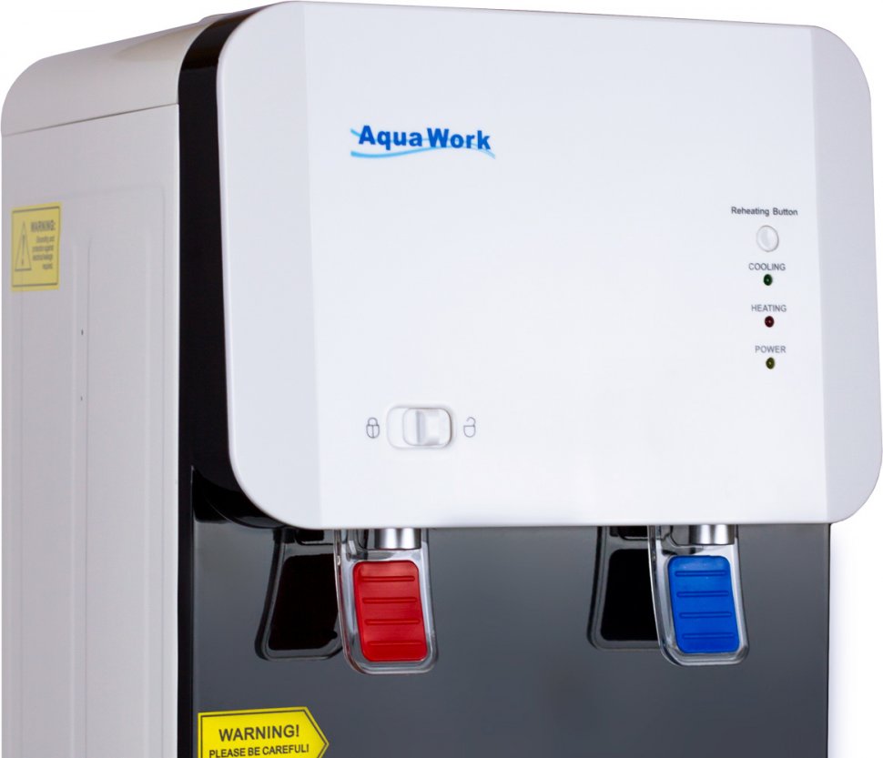 Кулер для воды Aqua Work 105-L белый компрессорный