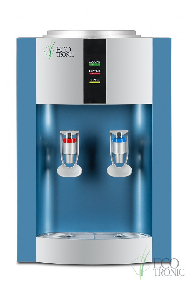Кулер для воды Ecotronic H1-TN Blue настольный без охлаждения