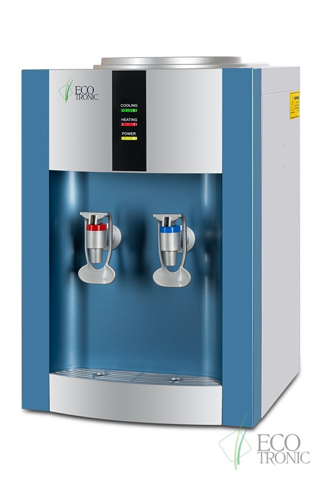 Кулер для воды Ecotronic H1-TN Blue настольный без охлаждения