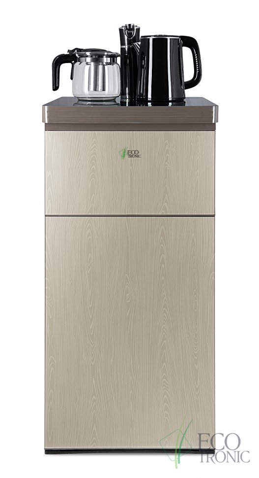 Кулер с чайным столиком Тиабар Ecotronic TB7-LE gold