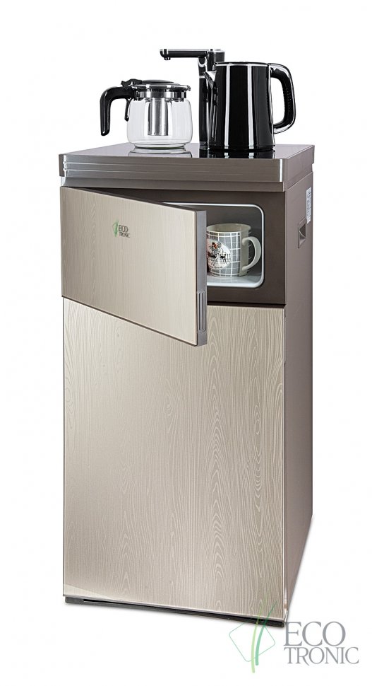 Кулер с чайным столиком Тиабар Ecotronic TB7-LE gold