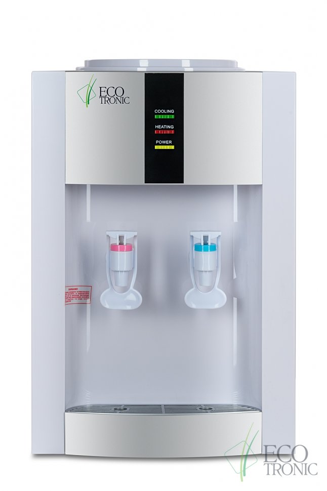 Кулер для воды Ecotronic H1-T белый настольный компрессорный