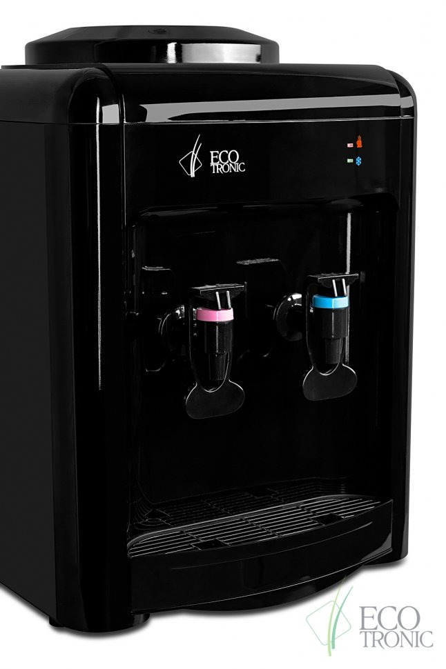 Кулер для воды Ecotronic H2-TE черный настольный электронный