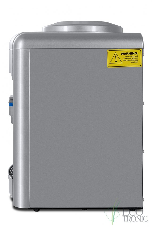 Кулер для воды Ecotronic H2-TE серебро настольный электронный