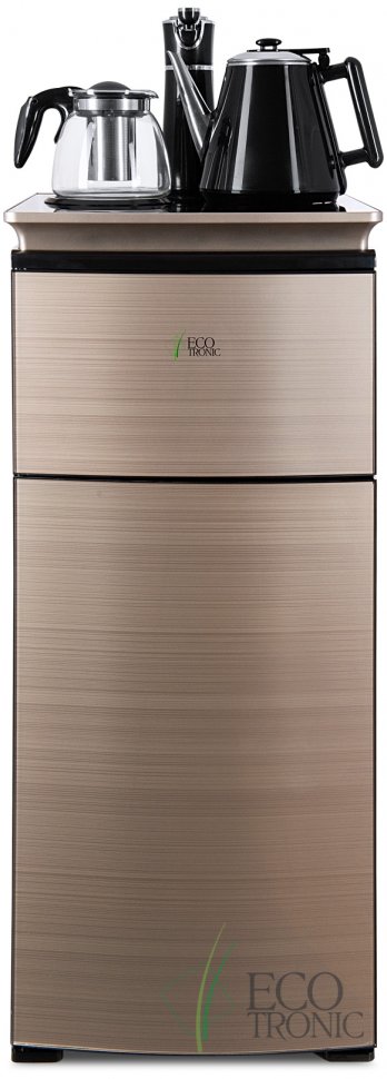 Кулер с чайным столиком Тиабар Ecotronic TB9-LN gold