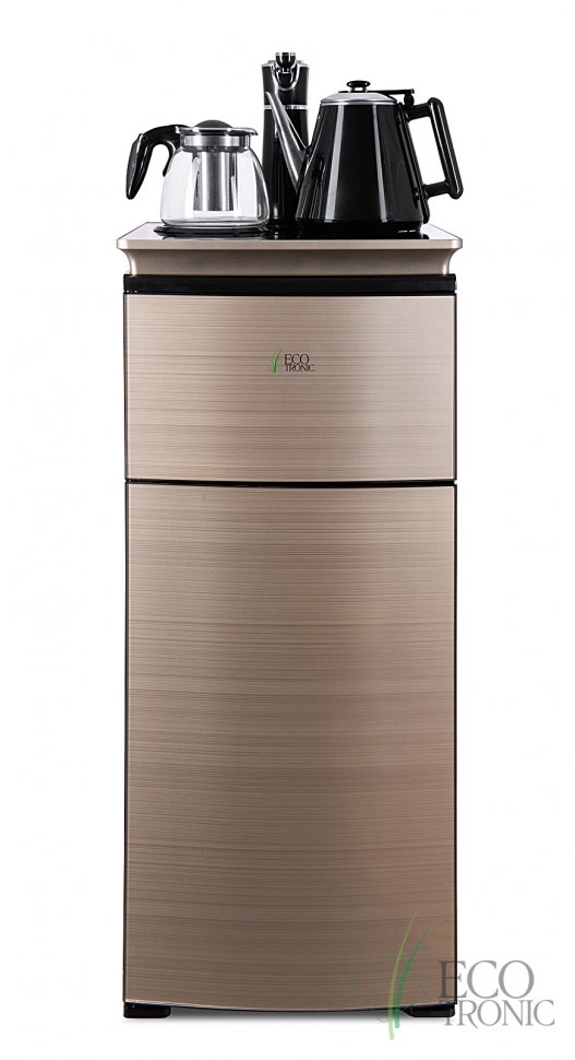 Кулер с чайным столиком Тиабар Ecotronic TB9-LN gold