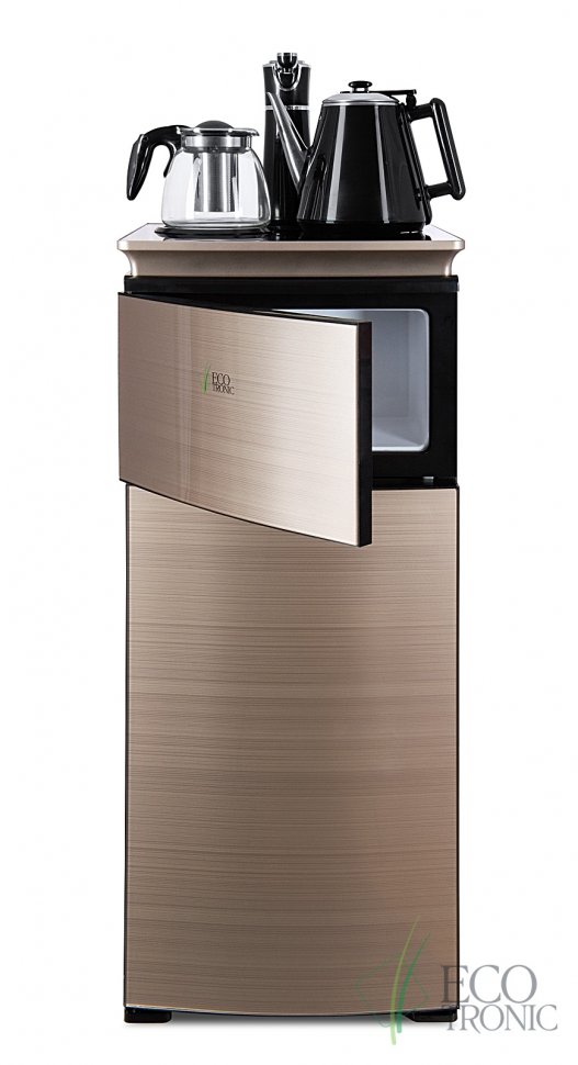 Кулер с чайным столиком Тиабар Ecotronic TB9-LN gold