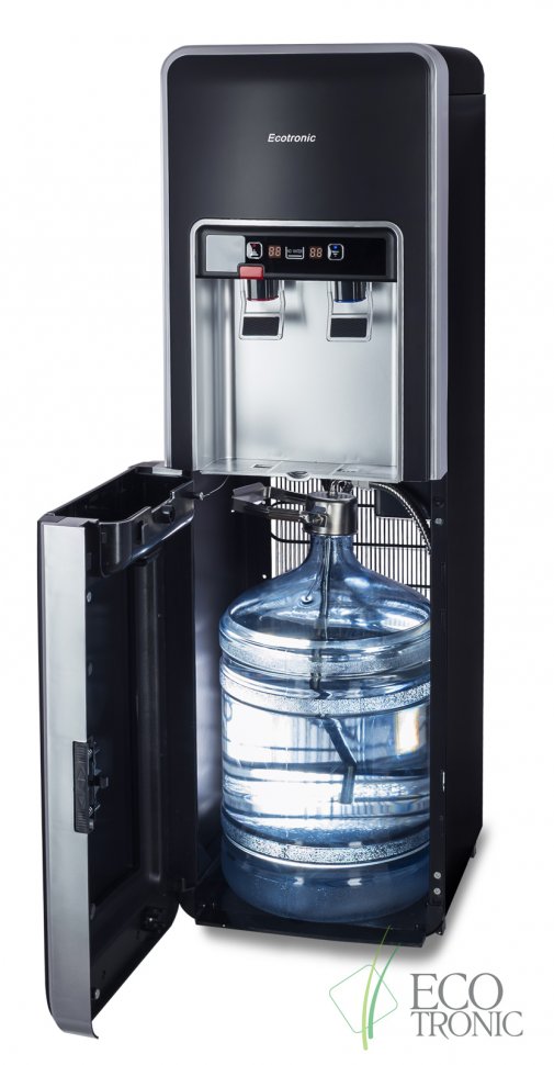 Кулер для воды Ecotronic P5-LXPM black с нижней загрузкой бутыли
