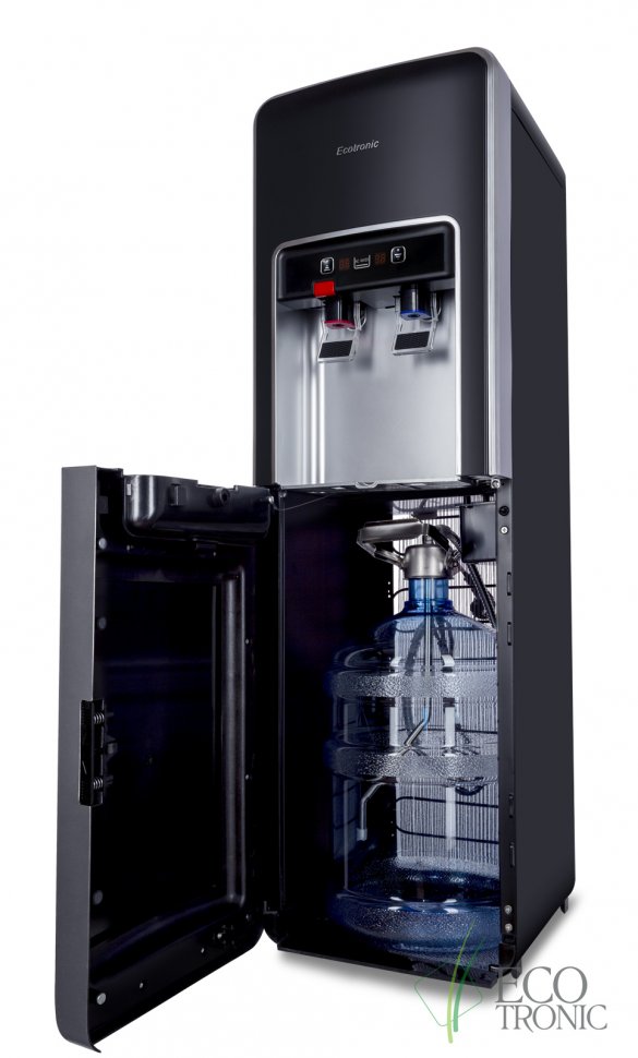 Кулер для воды Ecotronic P5-LXPM black с нижней загрузкой бутыли