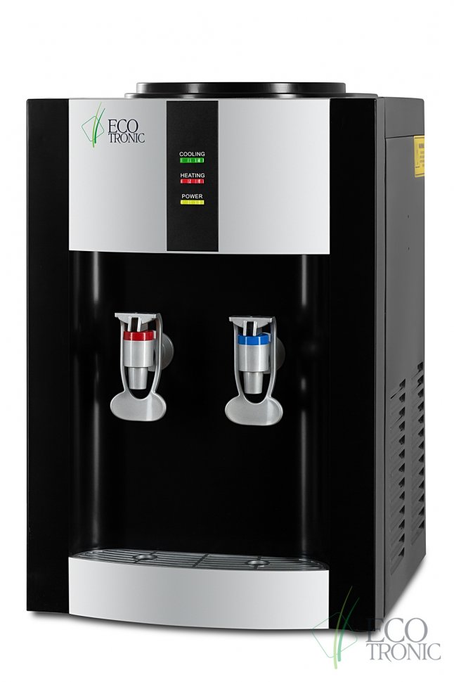 Кулер для воды Ecotronic H1-T черный настольный компрессорный