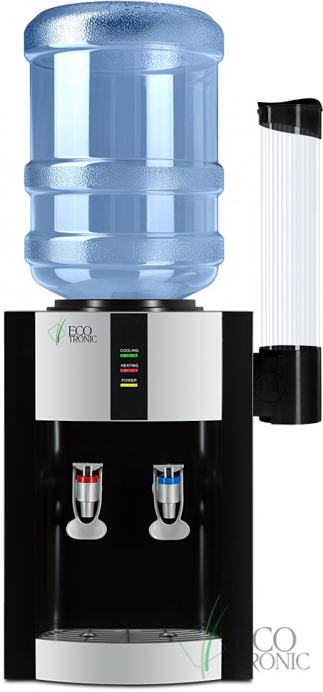 Кулер для воды Ecotronic H1-TE черный настольный электронный
