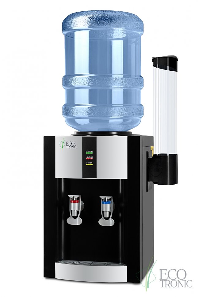 Кулер для воды Ecotronic H1-TE черный настольный электронный