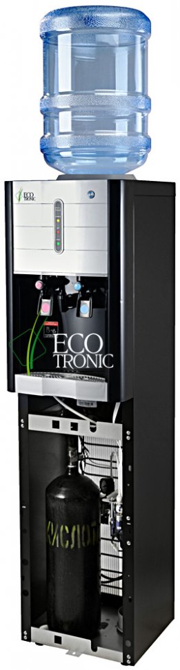 Кулер для воды Ecotronic V4-L черный CARBO компрессорный