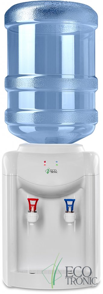Кулер для воды Ecotronic K1-TE белый настольный электронный