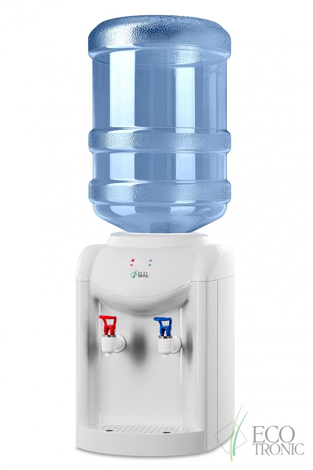 Кулер для воды Ecotronic K1-TE белый настольный электронный