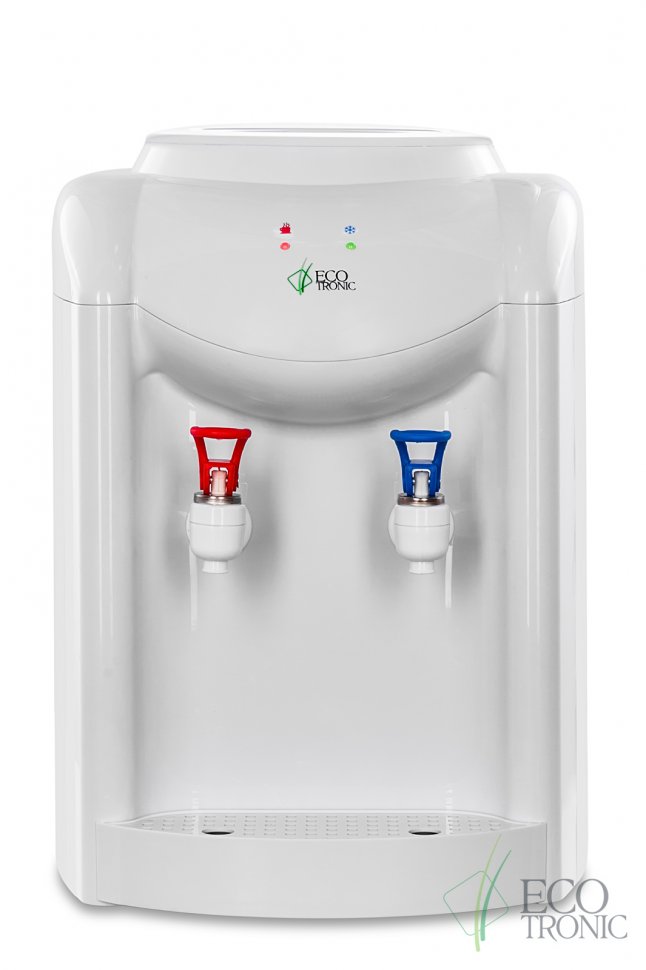 Кулер для воды Ecotronic K1-TE белый настольный электронный