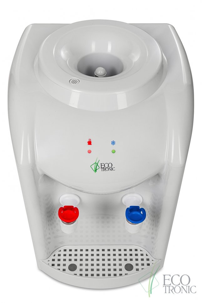 Кулер для воды Ecotronic K1-TE белый настольный электронный