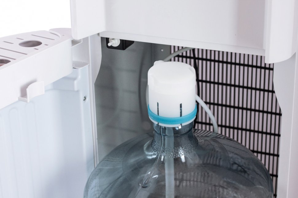 Кулер для воды Aqua Work 1447-S белый с нижней загрузкой компрессорный