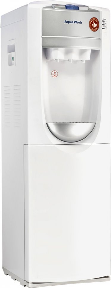 Кулер для воды Aqua Work 712-S-B белый с холодильником компрессорный