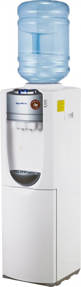 Кулер для воды Aqua Work 712-S-B белый с холодильником компрессорный