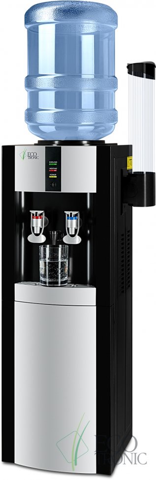Кулер для воды Ecotronic H1-L CARBO черный компрессорный