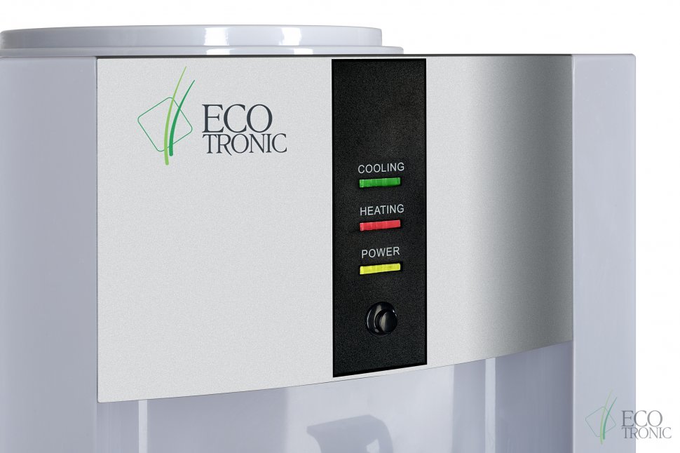 Кулер для воды Ecotronic H1-L CARBO белый компрессорный